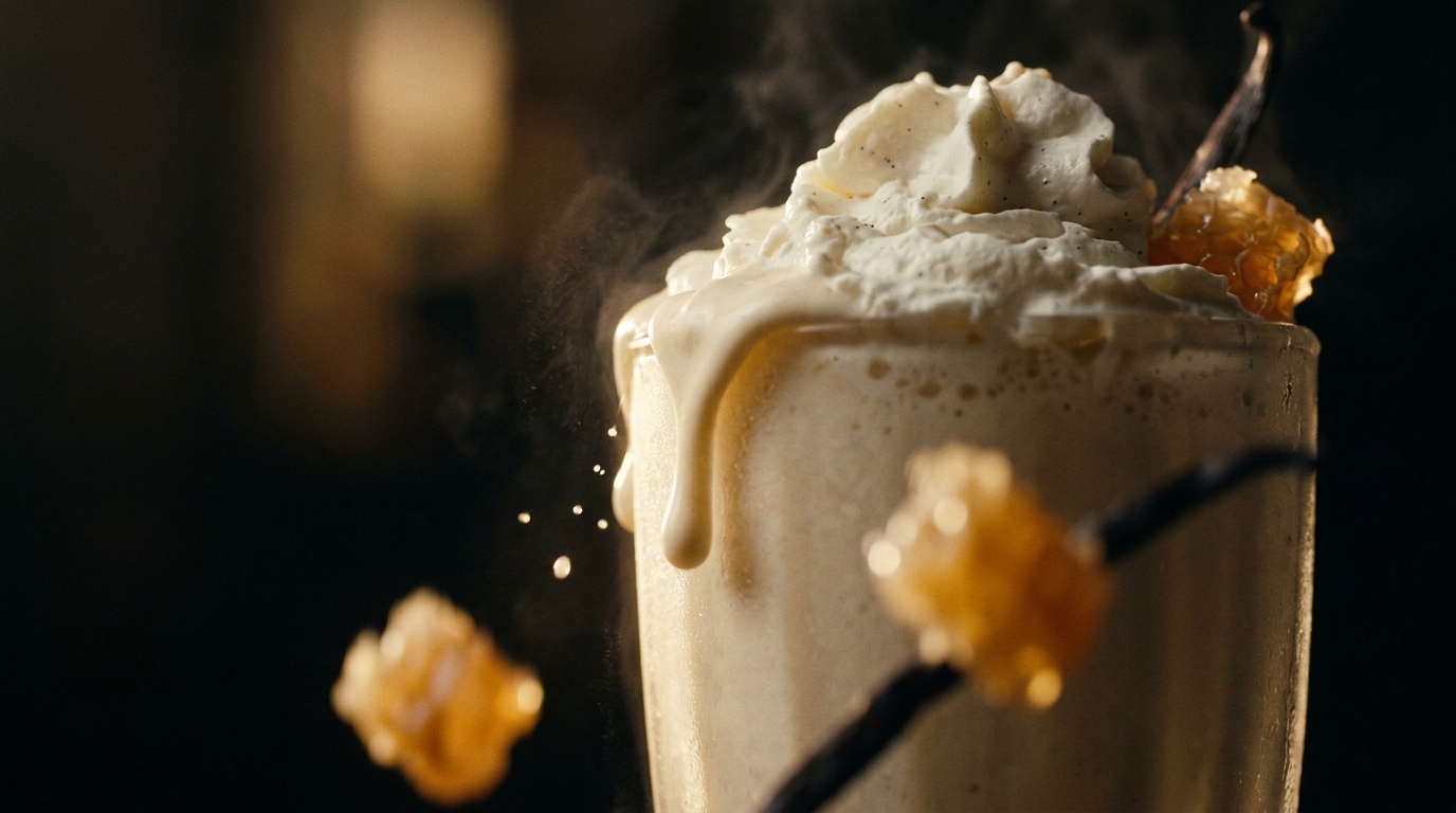 Vanilla Honey Milkshake - detail view