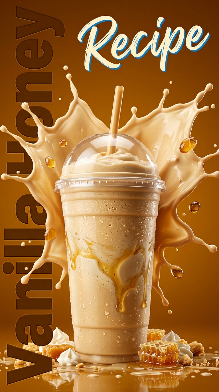 Vanilla Honey Milkshake