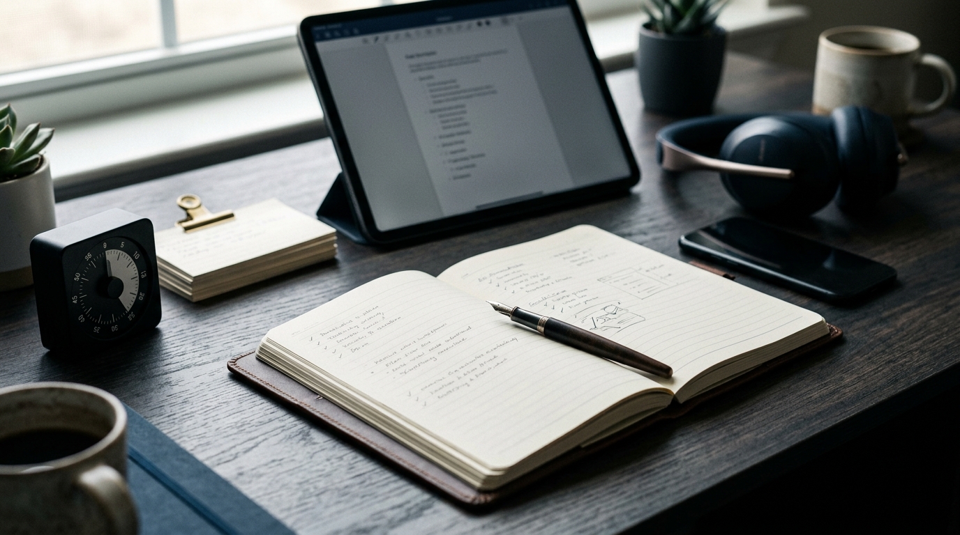Close-up of step-by-step guide to using ai for daily productivity with chatgpt and claude